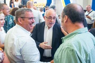 Acuerdo político entre NC, PSOE y Podemos para el Gobierno de Gran Canaria (Foto TA)